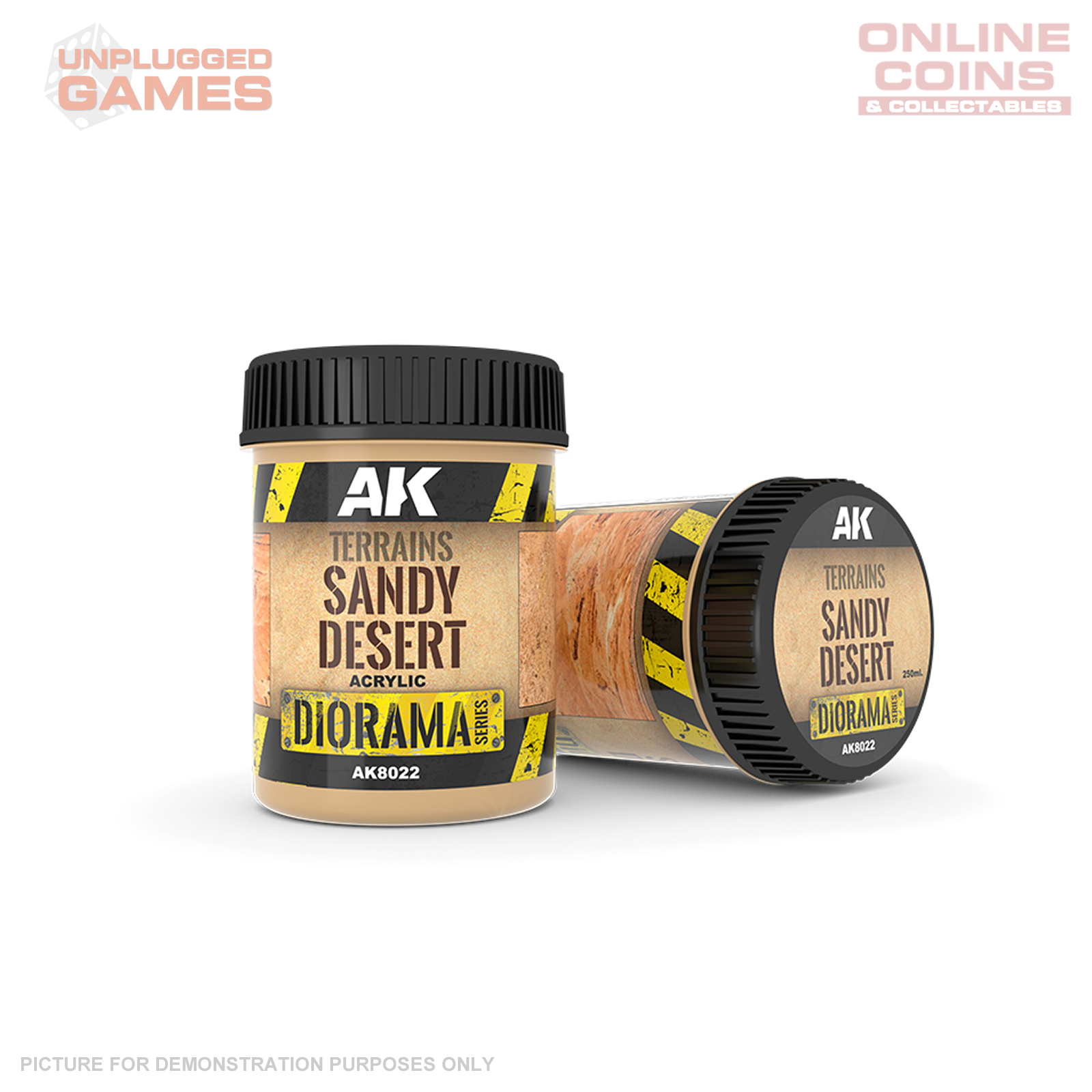 AK Interactive - Dioramas - Terrains Sandy Desert 250ml